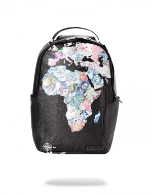 Rucsac Sprayground Global Money Backpack | 763105-GWN