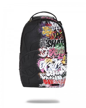 Rucsac Sprayground Half Graff Night Backpack (Dlxv) | 468210-GLY