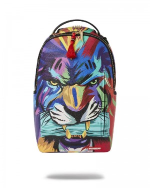 Rucsac Sprayground Hear My Roar A.I.6 Sandflower Collab Backpack (Dlxv) | 752108-ZEI