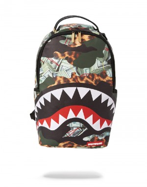 Rucsac Sprayground Hero Shark Backpack | 638549-VOY