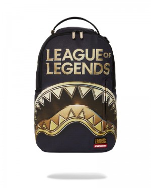 Rucsac Sprayground League Of Legends Shark Backpack (Dlxv) | 039628-WBL