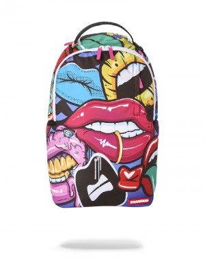 Rucsac Sprayground Lip Service Backpack | 760529-XUY