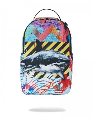 Rucsac Sprayground Lone Shark Backpack | 295401-QRM