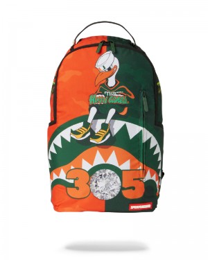 Rucsac Sprayground Miami Hurricanes Backpack | 837095-EYI