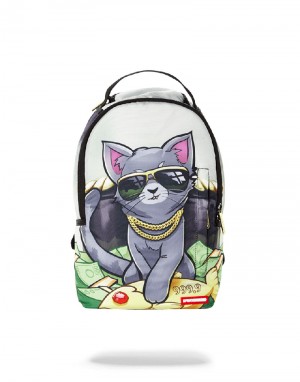 Rucsac Sprayground Mini Kitten Face | 947528-NZI