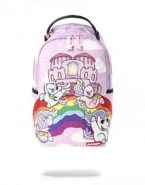 Rucsac Sprayground Mini Rainbow Bounce Backpack | 879501-FJM