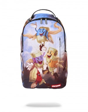 Rucsac Sprayground Money Angels Backpack | 234706-CZW