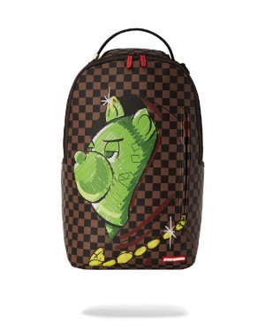 Rucsac Sprayground Money Bear Deep In Thought Backpack | 123960-DTN