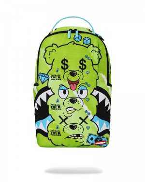 Rucsac Sprayground Money Bear Seeing Triple Dlxsr Backpack | 019756-LFR