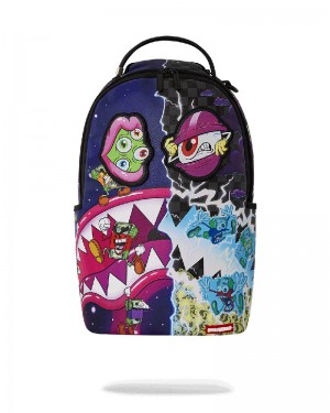 Rucsac Sprayground Money Boys Split Crazy Eyes - 6 Removable Velcro Eye Patches | 948671-QWF