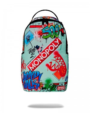 Rucsac Sprayground Monopoly Do Not Pass Go Dlxsr Backpack | 401625-IZA