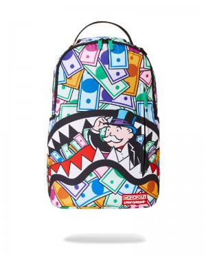 Rucsac Sprayground Monopoly Wall Street Backpack | 978134-GHI