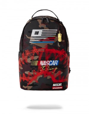 Rucsac Sprayground Nascar Burnout Backpack | 281359-WAD