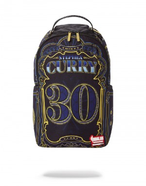 Rucsac Sprayground Nba Curry Money Backpack | 038795-FIO