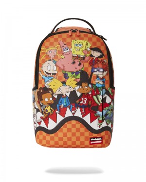 Rucsac Sprayground Nickelodeon Shark Feast Backpack (Dlxv) | 567098-DKR