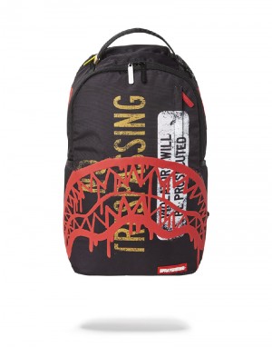 Rucsac Sprayground No Trespassing Backpack | 693580-XPI