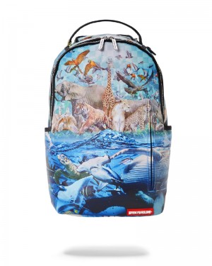 Rucsac Sprayground Noahs Sh-Ark Dlxv Backpack | 257463-LFR