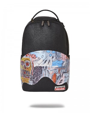 Rucsac Sprayground Official Basquiat Untitled 1982 Backpack (Dlxv) | 278409-BPV