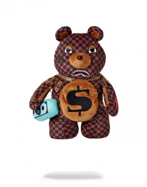 Rucsac Sprayground Paris Bear (Teddy Bear Backpack) | 742561-KPQ