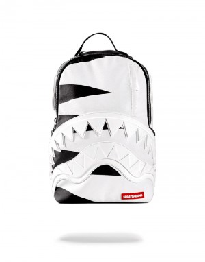 Rucsac Sprayground Phantom White Rubber Shark | 041758-GDO