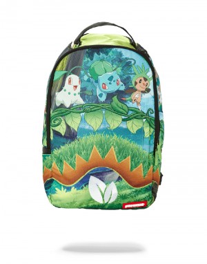 Rucsac Sprayground Pokemon Bulbasaur Grass Shark | 406983-ECB