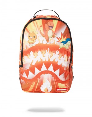 Rucsac Sprayground Pokemon Charmander Fire Shark | 627589-CBD