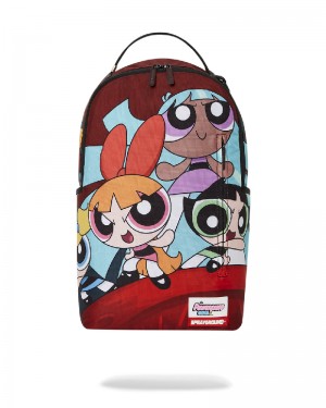 Rucsac Sprayground Powerpuff Girls Never Back Down Backpack | 576139-SYL