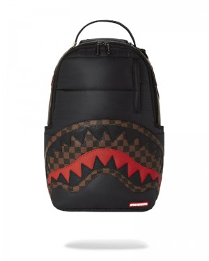 Rucsac Sprayground Puffer Shark Vail Flex Backpack | 079268-HNB