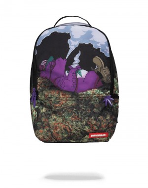 Rucsac Sprayground Purple Haze Ganja Bear | 278490-PCR