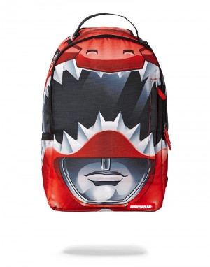 Rucsac Sprayground Red Ranger Helmet | 398206-KAY