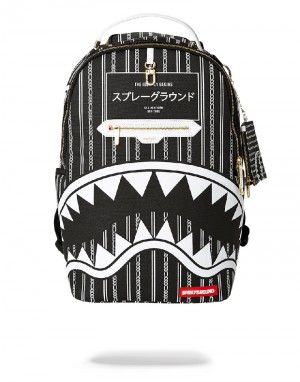 Rucsac Sprayground Reverse Sharks In Paris (Black) | 614358-SGL