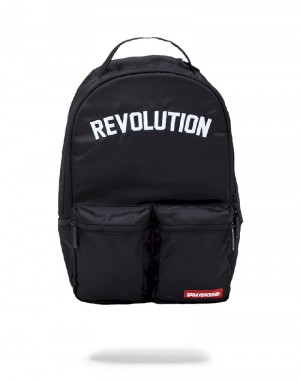 Rucsac Sprayground Revolution Embroidered | 842691-BRK