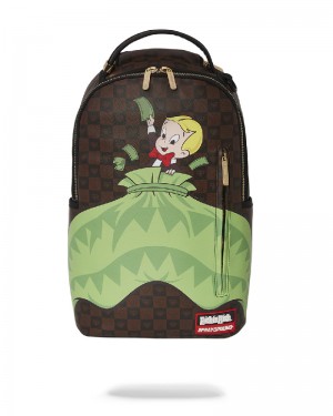 Rucsac Sprayground Richie Rich Money Shark Backpack | 587926-IOW