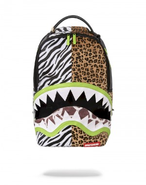 Rucsac Sprayground Safari Cut Backpack | 814025-CZQ