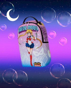 Rucsac Sprayground Sailor Moon On The Run Backpack | 635804-YDB