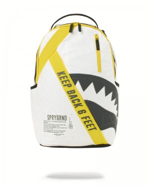 Rucsac Sprayground Sg95 Keep Back!Pack Tyvek 3m Shark | 065874-XLO