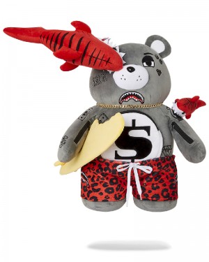 Rucsac Sprayground Shark Friends Moneybear Teddybear Backpack | 186092-CXM