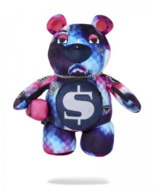 Rucsac Sprayground Sharkclub Electronica Moneybear Teddybear Backpack | 943268-MQT