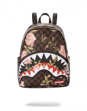 Rucsac Sprayground Sharkflower Savage Backpack (Smaller More Elegant Backpack) | 746021-UXC