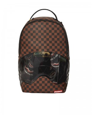 Rucsac Sprayground Sharks In Paris Clear For Takeoff Dlxsc Backpack | 297084-HFO