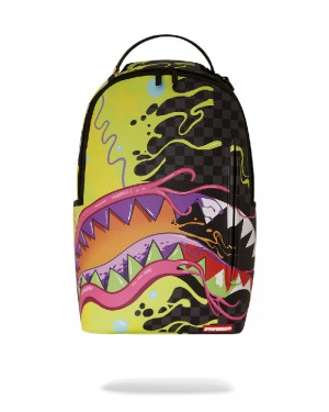 Rucsac Sprayground Slime Dime Backpack | 625817-NQT