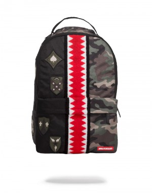 Rucsac Sprayground Split Camo Patches | 764028-GSQ