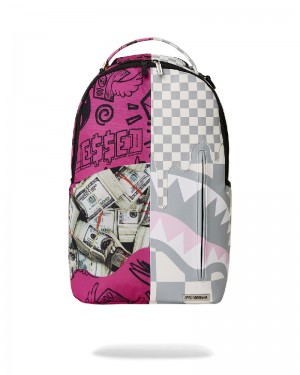 Rucsac Sprayground Split Money Blessings Backpack (Dlxv) | 209761-VNO