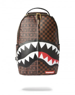 Rucsac Sprayground Split The Check Backpack | 365842-PWC