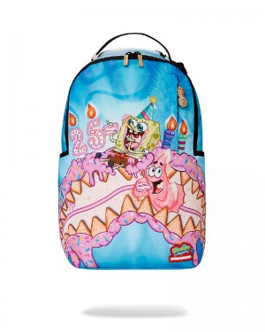 Rucsac Sprayground Spongebob'S 25th Anniversary Dlxsr Backpack | 978403-SOX