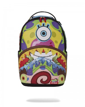 Rucsac Sprayground Spongebob Cut & Sew Backpack (Dlxv) | 489137-GLM