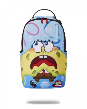 Rucsac Sprayground Spongebob Shark Shape Sponge (DLXV) | 201574-SVB