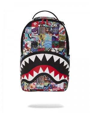 Rucsac Sprayground Sprayworld Backpack (Dlxv) | 610574-CJZ