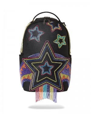 Rucsac Sprayground Star Racer A.I.7 Sandflower Collab Beaded Backpack | 421593-MPE