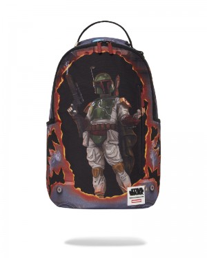 Rucsac Sprayground Star Wars Boba Fett Blowout Shark Backpack | 974215-LKT